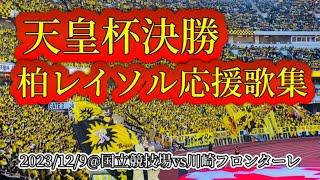 【天皇杯決勝】柏レイソルチャント歌詞付き〜勝ち取る時まで俺らの声で奮い立たせてやるぜベイベ〜