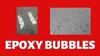 Bubbles in Epoxy Floors - Seven (7) Reasons Why are you getting them & How to avoid them