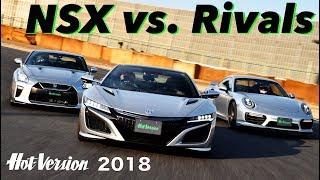 〈ENG-Sub〉新型NSX vs.ライバル 筑波サーキットバトル【Best MOTORing】2018