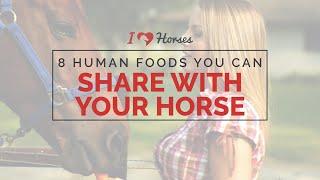 8 Human Foods You Can Share With Your Horse