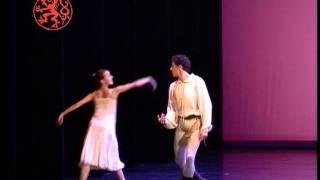 ANDREA KRAMESOVA in Cinderella pas de deux with Filip Veverka , chor. Ben Stevenson, Ballet Galla