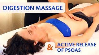 Ultra Relaxing Stomach Massage for Digestion & Active Release with Tessa & Melissa