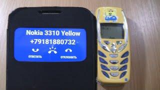 Samsung S4 mini  android 11   Over the Horizon Incoming call &Nokia 3310 yellow Outgoing call