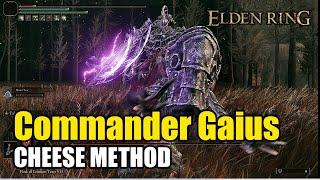 Commander Gaius SUPER Cheese (Beat BOSS Under 2 mins) - Shadow of Erdtree (Elden Ring DLC)