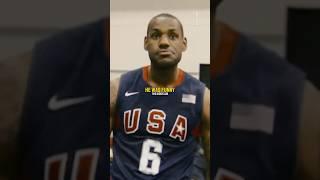 LeBron took care of Kobe & Team USA vibes