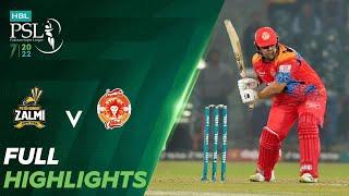 Full Highlights | Peshawar Zalmi vs Islamabad United | Match 32 | HBL PSL 7 | ML2T