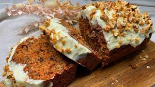 This carrot cake is so easy to make that I make it three times a week!