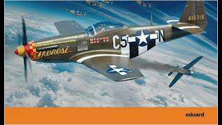 Eduard : P-51D-5 Mustang : 1/48 Scale Model : In Box Review