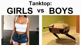 BOYS VS GIRLS MEMES MILITARY V2