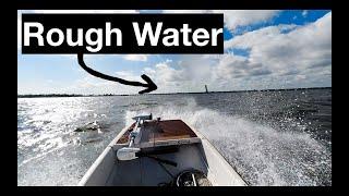 Carolina Skiff J14 Running In ROUGH Water + Redfish/Trout Fishing