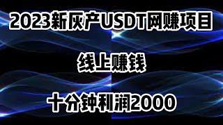 2023最新灰产|网赚 项目|网络赚钱 项目|YouTube赚钱|教你五分钟翻身（真实网站演示）