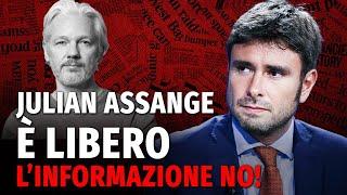 Julian Assange è libero. L’informazione no!