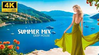 4K Kefalonia Summer Mix 2024  Best Of Tropical Deep House Music Chill Out Mix By Masew Deep