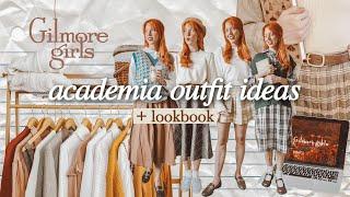 lets watch gilmore girls & style academia outfits + lookbook 