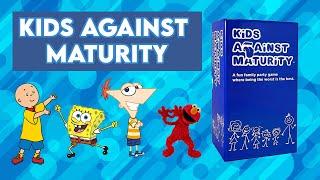 Elmo Phineas Caillou & Spongebob Play Kids Against Maturity