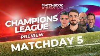 Football: CHAMPIONS LEAGUE MATCHDAY 5