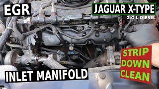 JAGUAR X-TYPE 2.0L Diesel EGR & INLET-MANIFOLD