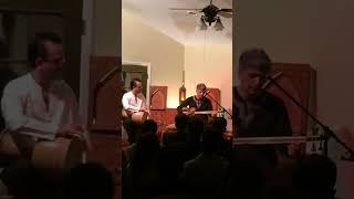 Fariborz Azizi Taar, Mehrdad Siahcheshman Tombak. Private Concert.  improvisation in Homayoun.