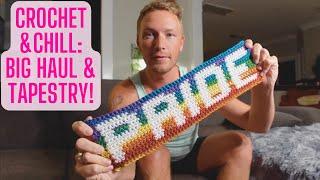 Crochet & Chill: A big haul and my first tapestry! | URBAN FARMBOYS