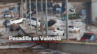 UNA DANA DEVASTADORA | España bajo caos, tragedia en cada rincón y más de 100 perdidas humanas.