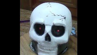 Skull Cake - Halloween- Cake Decorating