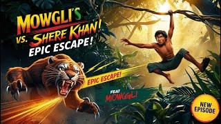 Mowgli’s Thrilling Escape from Shere Khan! | The Jungle Book Adventure