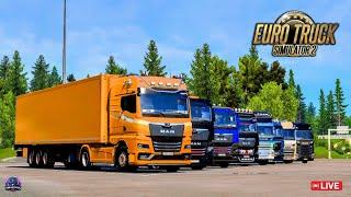  ETS2 1.53 Convoy Live | Euro Truck Simulator 2 Multiplayer LIVE | ETS2 Gameplay