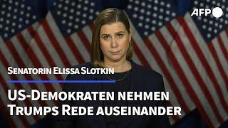 US-Demokraten nehmen Trumps Rede auseinander | AFP