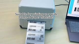 203 Dpi Thermal Transfer Direct Thermal Label Barcode Printer With Driver