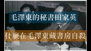 毛澤東的秘書田家英為什麼在毛澤東藏書房自殺 #歷史的迴響 #黨史逸聞