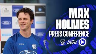 Max Holmes Press Conference | Pre-season