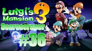 RETURNING TO 20-FLOOR SCARESCRAPER! - Luigi's Mansion 3 - Scarescraper (Part 36) | [LSF]Chaz
