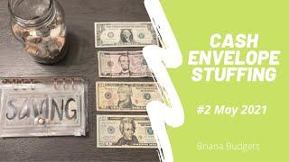 CASH ENVELOPE STUFFING #2 May 2021 // Low Income Weekly Budget // Briana Budgets