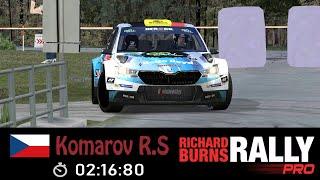 Richard Burns Rally(RBR PRO) Komarov R.S Skoda Fabia R5 EVO (Onboard+Replay)