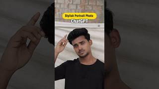Black Portrait photo Editing  || chatgpt  photo Editing #shorts #chatgpt