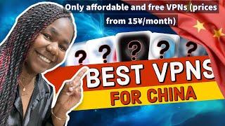 Best VPNs for China | 2024 (NO Express, Nord or Surfshark)