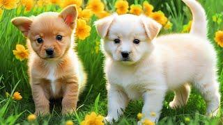 Cute Baby Animals - Animals Relaxation Film With Inspirational Piano Music (Colorfully Dynamic)