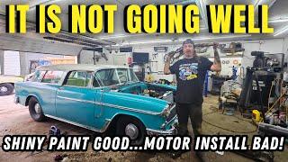 Shiny Paint Is Stressful! - Motor Swap Distruction