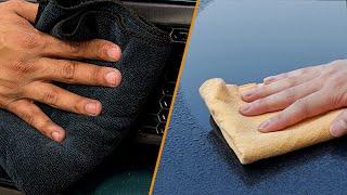 Chamois vs Microfiber Towel: Which One is Better for Car Drying?