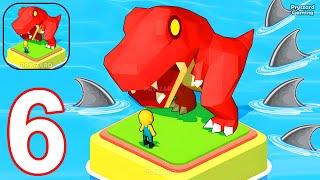 Dino Tycoon - 3D Building Game - Gameplay Walkthrough Part 6 Stickman Dino Museum Tycoon Adventure