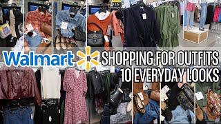 WALMART SHOP WITH ME FOR OUTFITS //FALL HEAD TO TOE OUTFIT IDEAS 2024