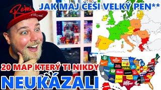 20 MAP KTERÝ TI VE ŠKOLE NIKDY NEUKÁZALI