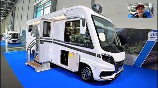 Knaus Sun I 700 LEG luxury Motorhome RV Camper Van Camping car 2025 Fiat walkaround + interior V2237