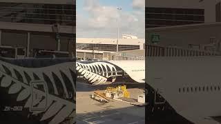 #airnewzealand #boeing777 loading cargo at the #tarmac #kuyabogpilotzn #airplane #auckland #airport