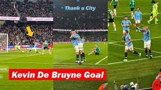 Man City Fans Reactions to Kevin De Bruyne Goal vs Plymouth Argyle