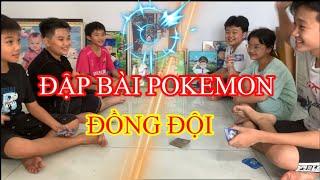 CUỘC THI ĐẬP BÀI POKEMON ĐỒNG ĐỘI l PEPSI 1 MÌNH ĐẤU VỚI 3 ĐỐI THỦ VÀ CÁI KẾT