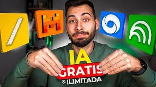 BESTIAL! Las Mejores IAs GRATIS e ILIMITADAS en la Actualidad con Google, X, Adobe y Mistral