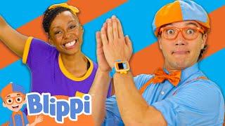 NEW!  The Blippi Wiggle | Blippi Songs | Educational Songs For Kids