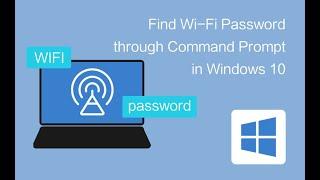 Easy way to show wifi password use command prompt