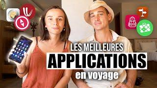 Les APPLICATIONS INDISPENSABLES en VOYAGE